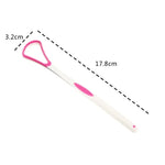 2 PCS grattoir pour nettoyage du revêtement de la langue pour éliminer la mauvaise haleine, brosse à langue, couleur aléatoire