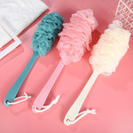 Brosse de bain à long manche antidérapante épaisse