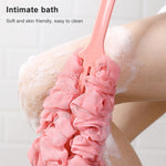 Brosse de bain à long manche antidérapante épaisse