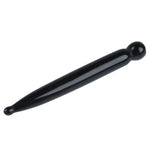 Stylo de massage de beauté en météorite naturelle, stylo d'acupuncture en pierre de massage