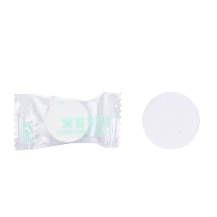 Lot de 20 masques en papier compressé jetables en coton pour le soin de la peau, masque facial en papier pour femmes