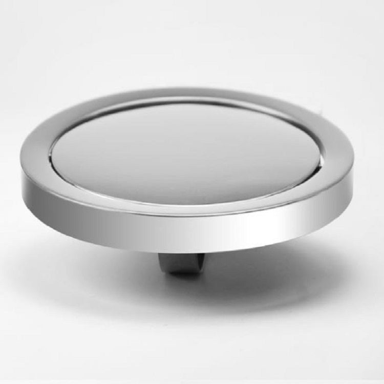 Couvercle de poubelle encastrée en acier inoxydable, rond brossé de 20 cm de diamètre, rond miroir de 24,5 cm de diamètre, carré de 16,2x22,7 cm