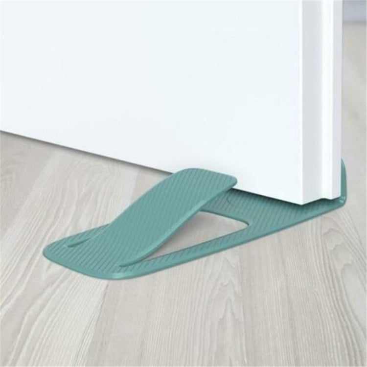 Butoir de porte multifonction innovant à ressort, support de cale de porte de style simple, butoir de porte à ressort noir, butoir de porte à ressort bleu