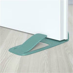 Butoir de porte multifonction innovant à ressort, support de cale de porte de style simple, butoir de porte à ressort noir, butoir de porte à ressort bleu