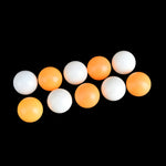 150 balles de tennis de table sans lettre pour tirage / divertissement, diamètre : 40 mm