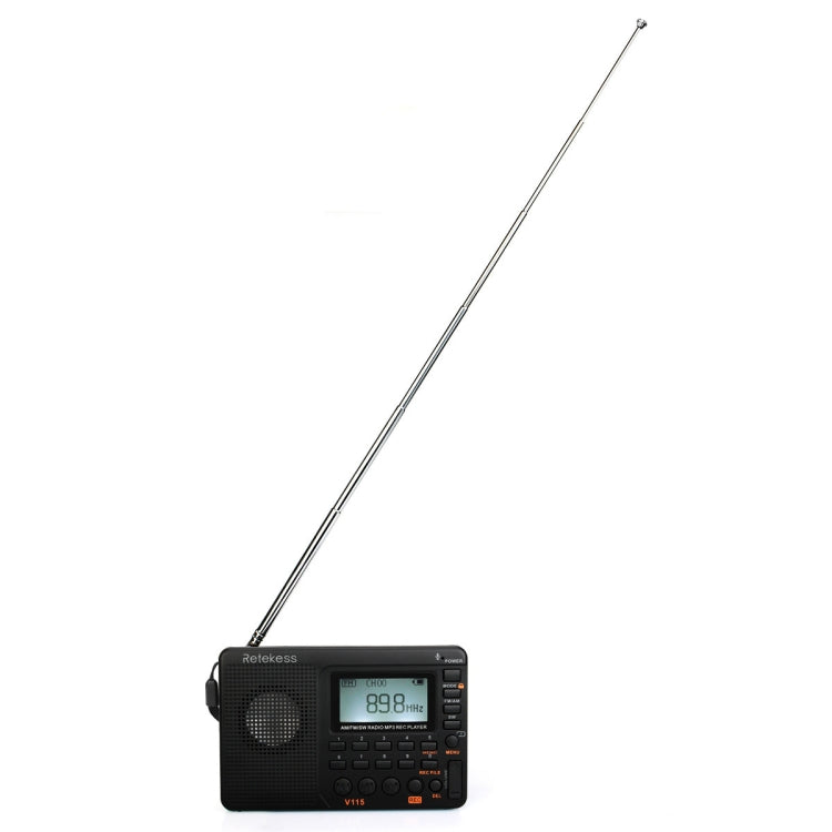 Lecteur MP3 portable Retekess V-115 radio toutes bandes FM AM, V-115