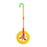 Jouets chariot, trotteur bébé à roue unique, livraison couleur aléatoire, Pousseur à roue unique