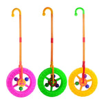 Jouets chariot, trotteur bébé à roue unique, livraison couleur aléatoire, Pousseur à roue unique