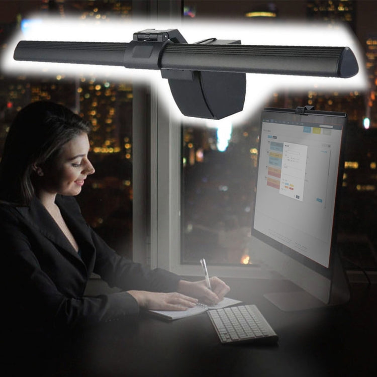 Lampe de Moniteur LED, Lampe de Bureau pour Ordinateur Portable, Lecture, Protection des Yeux, Lampe de Bureau Intelligente