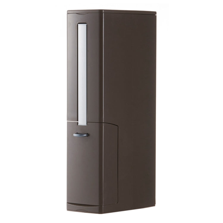 Poubelle de salle de bain et brosse WC - Ensemble de rangement pour poubelle de toilettes