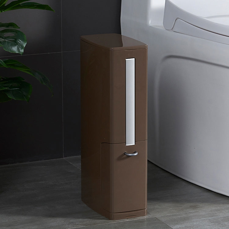 Poubelle de salle de bain et brosse WC - Ensemble de rangement pour poubelle de toilettes