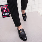 Chaussures pointues style britannique polyvalentes chaussures décontractées à enfiler pour hommes, 38, 39, 40, 41, 42, 43, 44