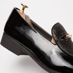 Chaussures pointues style britannique polyvalentes chaussures décontractées à enfiler pour hommes, 38, 39, 40, 41, 42, 43, 44