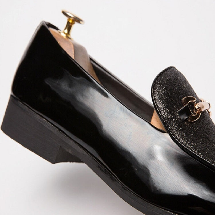Chaussures pointues style britannique polyvalentes chaussures décontractées à enfiler pour hommes, 38, 39, 40, 41, 42, 43, 44