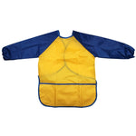 Tablier à manches longues, dessin, peinture, blouse imperméable, vêtements d'artisanat pour enfants, vêtements imperméables, S