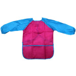 Tablier à manches longues, dessin, peinture, blouse imperméable, vêtements d'artisanat pour enfants, vêtements imperméables, S