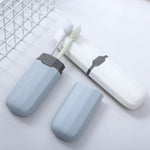 Étui de rangement portable pour brosse à dents et dentifrice de voyage, étui de rangement