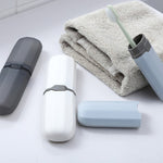 Étui de rangement portable pour brosse à dents et dentifrice de voyage, étui de rangement