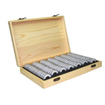 100 boîtes de protection pour pièces commémoratives, boîte de rangement pour pièces de collection