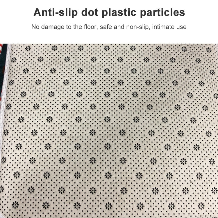 Tapis de sol antidérapant absorbant en flanelle pour toilettes de salle de bain à motif série marine, 46x76cm, 50x80cm