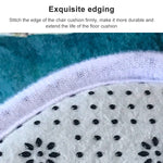 Tapis de sol antidérapant absorbant en flanelle pour toilettes de salle de bain à motif série marine, 46x76cm, 50x80cm