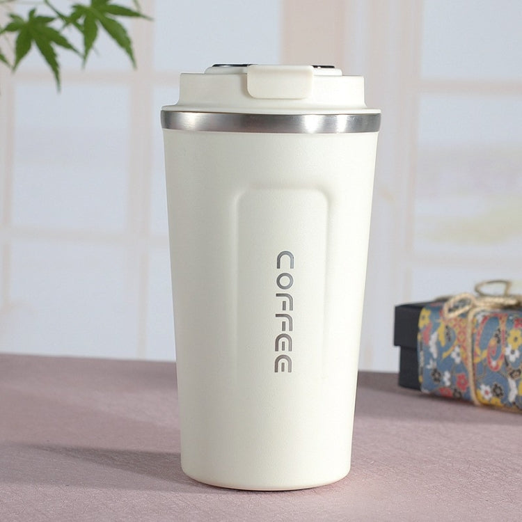 Mug à café double paroi en acier inoxydable 304 Smart Version, mug isotherme de voyage pour voiture, 380 ml blanc, 380 ml noir, 380 ml vert, 380 ml bleu, 380 ml rose, 510 ml blanc, 510 ml noir, 510 ml vert, 510 ml bleu, 510 ml rose