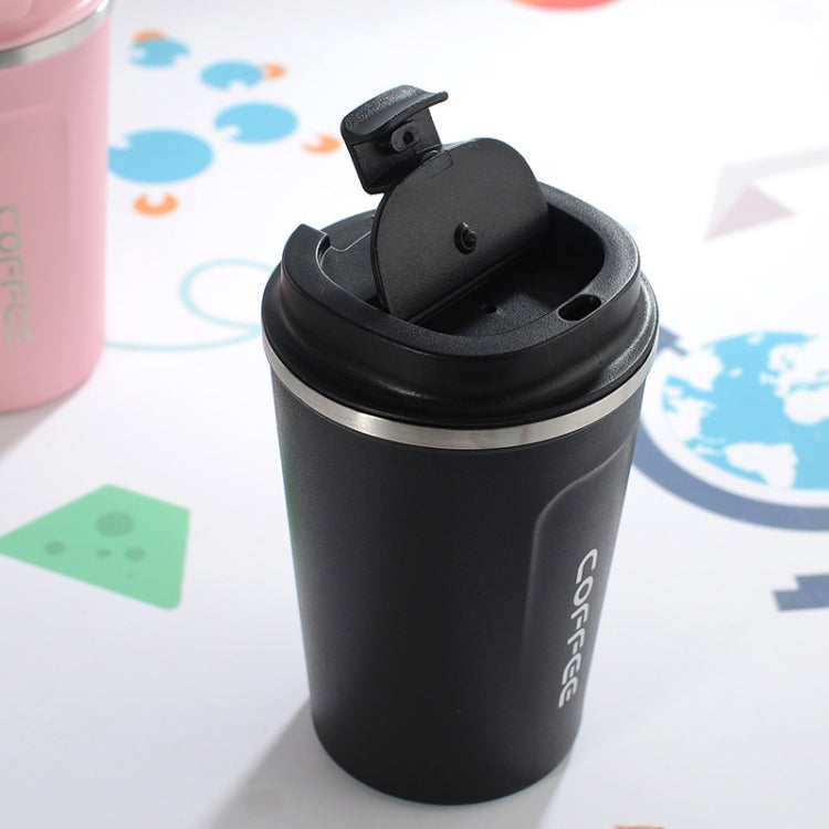 Mug à café double paroi en acier inoxydable 304 Smart Version, mug isotherme de voyage pour voiture, 380 ml blanc, 380 ml noir, 380 ml vert, 380 ml bleu, 380 ml rose, 510 ml blanc, 510 ml noir, 510 ml vert, 510 ml bleu, 510 ml rose