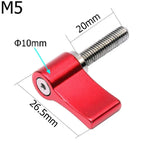Vis de fixation en alliage d'aluminium pour caméra d'action, accessoires de blocage à vis à main, M5x20mm