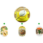 2 couteaux à œufs multifonctionnels en acier inoxydable pour œufs durs, outils de coupe fantaisie pour la cuisine