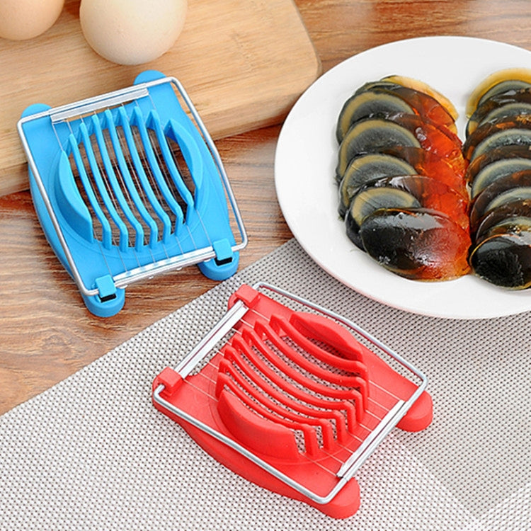 2 couteaux à œufs multifonctionnels en acier inoxydable pour œufs durs, outils de coupe fantaisie pour la cuisine