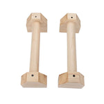 Barres parallèles simples en bois Support d'exercice inversé Support de pompes, Taille : 50cm, Support de pompes en bois