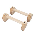 Barres parallèles simples en bois Support d'exercice inversé Support de pompes, Taille : 50cm, Support de pompes en bois