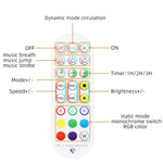 Kit Bluetooth bande lumineuse intelligente à contrôle sonore, non étanche, 5050 RGB bande LED d'ambiance colorée avec télécommande 24 touches, 5M 150 LED, 5M 300 LED, 10M 300 LED, 10M 600 LED, 15M 450 LED, 15M 270 LED, 20M 360 LED, 30M 540 LED