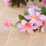Artificial Flower Wall Hanging Lily Flower Vine Basket Flower Party Decorations