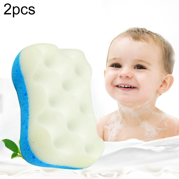 Éponge de bain 2 pièces pour soins de la peau, exfoliation, nettoyage, brosse de douche, livraison couleur aléatoire, éponge de bain pour soins de la peau en profondeur