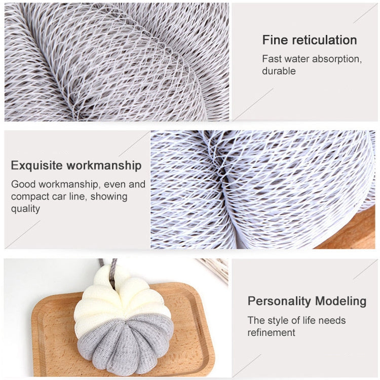 Boule de Douche Suspendue Portable, Douce et Moussante, Boule de Massage Exfoliante pour le Corps, Brosse de Bain
