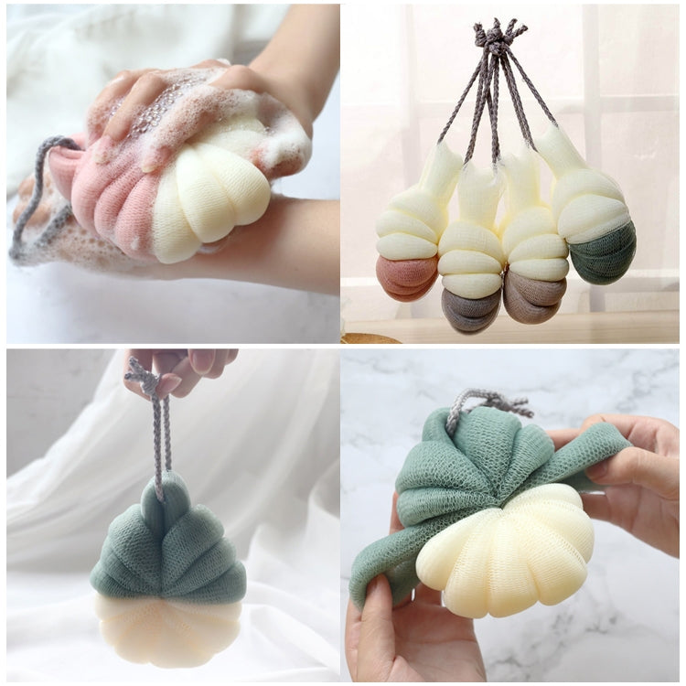 Boule de Douche Suspendue Portable, Douce et Moussante, Boule de Massage Exfoliante pour le Corps, Brosse de Bain