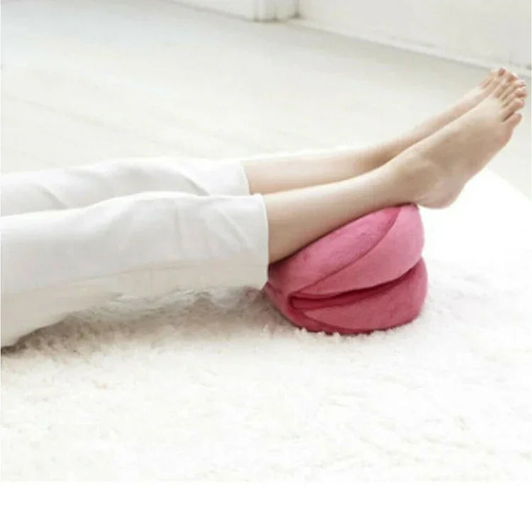 Coussin Multifonctionnel en Mousse à Mémoire de Forme Double Confort pour Siège, Rehausseur de Hanches, Coussin en Latex pour Beau Fessier