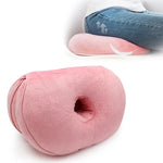 Coussin Multifonctionnel en Mousse à Mémoire de Forme Double Confort pour Siège, Rehausseur de Hanches, Coussin en Latex pour Beau Fessier