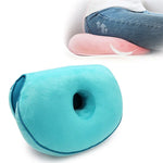 Coussin Multifonctionnel en Mousse à Mémoire de Forme Double Confort pour Siège, Rehausseur de Hanches, Coussin en Latex pour Beau Fessier