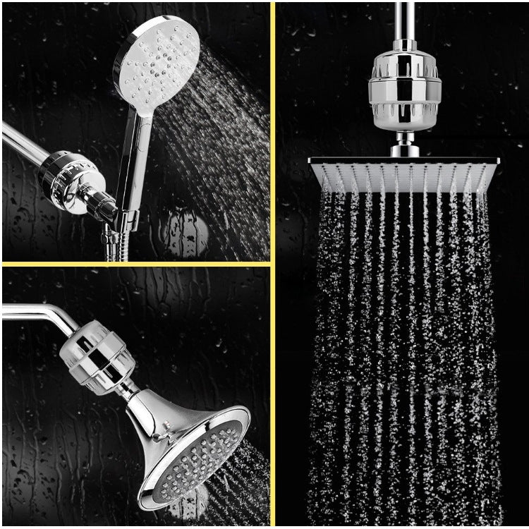 Filtre de douche de salle de bain 10-15 couches au charbon actif, purificateur d'eau pour la douche, filtre au charbon actif