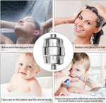 Filtre de douche de salle de bain 10-15 couches au charbon actif, purificateur d'eau pour la douche, filtre au charbon actif