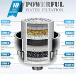 Filtre de douche de salle de bain 10-15 couches au charbon actif, purificateur d'eau pour la douche, filtre au charbon actif