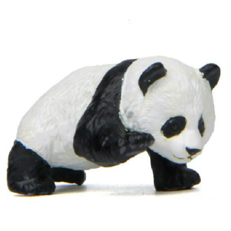Ornements de poupées micro-paysage en forme multiple Panda Life, Panda assis, Panda grimpeur, Panda couché sur le ventre, Panda allongé
