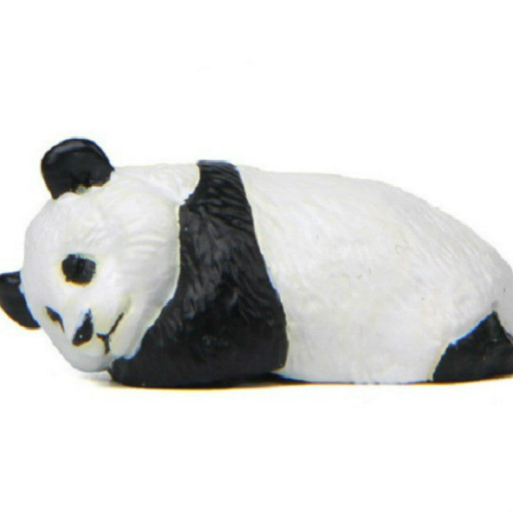 Ornements de poupées micro-paysage en forme multiple Panda Life, Panda assis, Panda grimpeur, Panda couché sur le ventre, Panda allongé