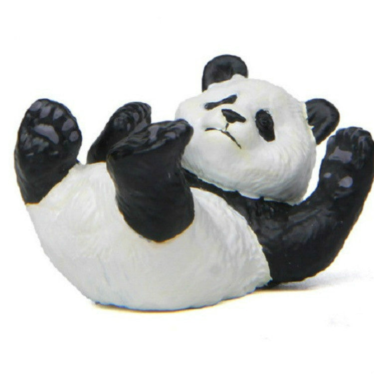 Ornements de poupées micro-paysage en forme multiple Panda Life, Panda assis, Panda grimpeur, Panda couché sur le ventre, Panda allongé