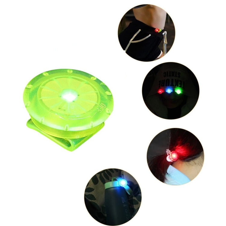 Lampe clip chaussure LED mini lampe clip lumière d'avertissement pour course nocturne extérieure, 10 pièces