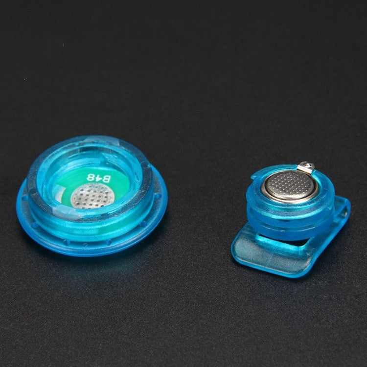 Lampe clip chaussure LED mini lampe clip lumière d'avertissement pour course nocturne extérieure, 10 pièces