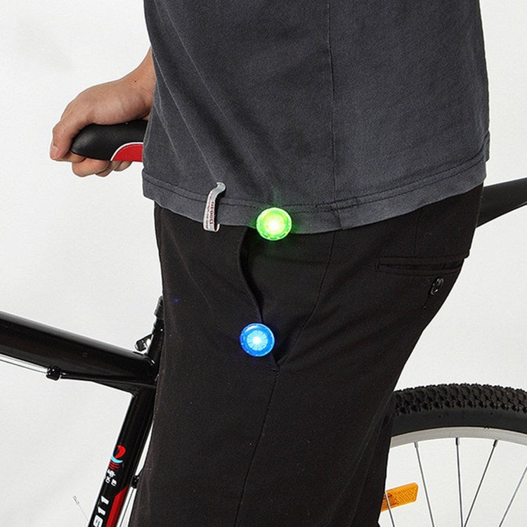 Lampe clip chaussure LED mini lampe clip lumière d'avertissement pour course nocturne extérieure, 10 pièces