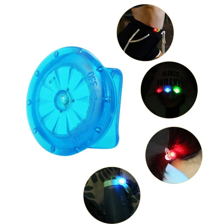 Lampe clip chaussure LED mini lampe clip lumière d'avertissement pour course nocturne extérieure, 10 pièces